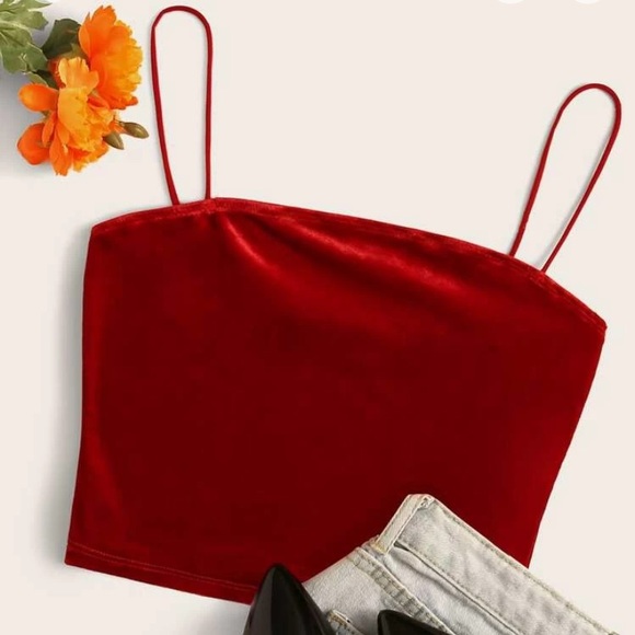 ROMWE Tops - Red tank top